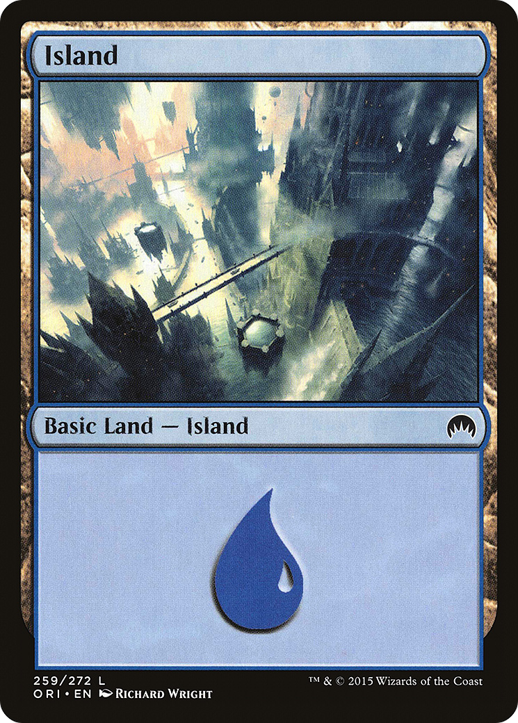 Island (259) (ORI-259) [Magic Origins] MTG Single Wizards of the Coast