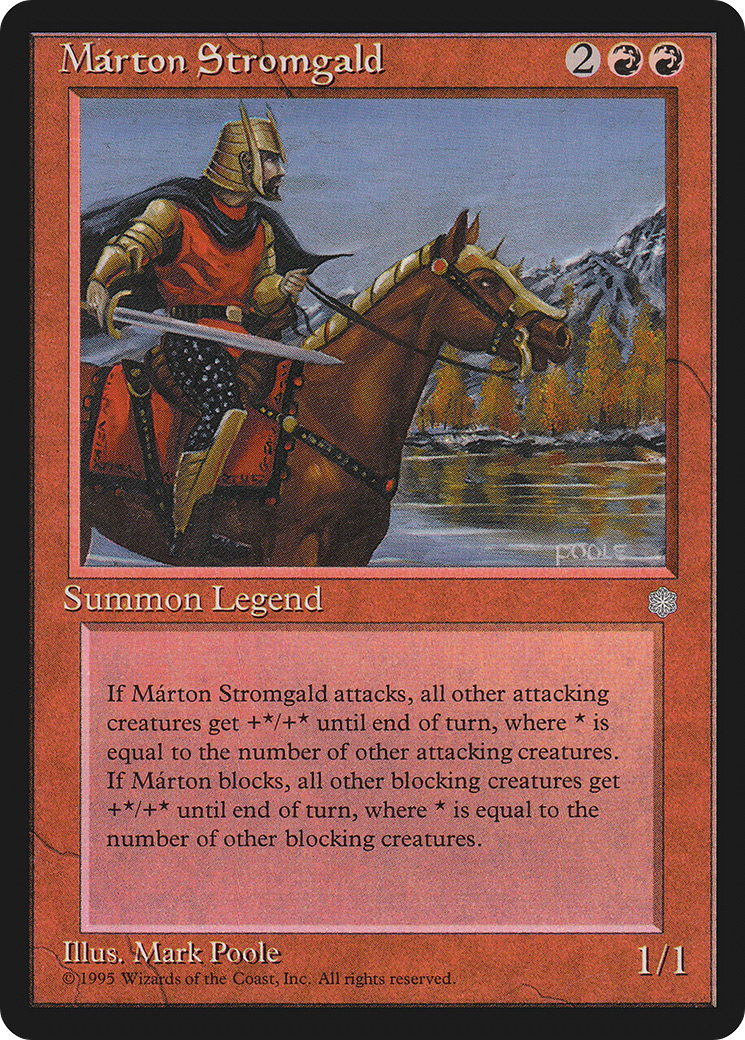 Marton Stromgald (ICE-199) [Ice Age] MTG Single Wizards of the Coast