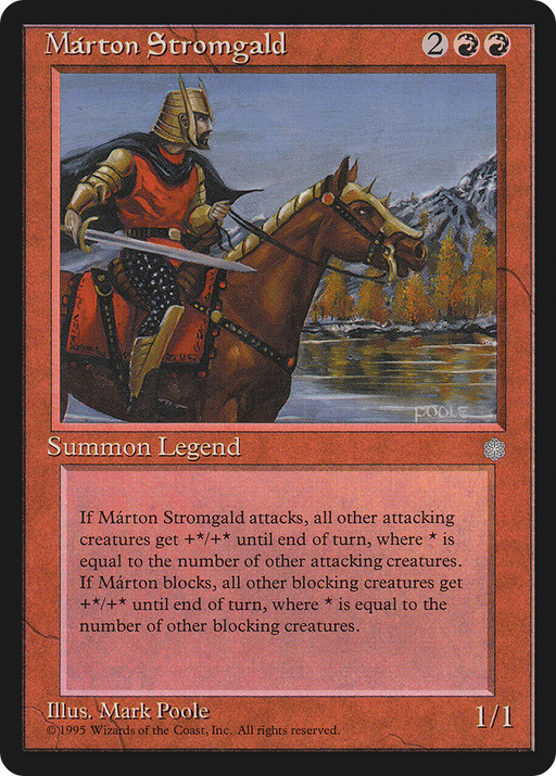 Marton Stromgald (ICE-199) [Ice Age] MTG Single Wizards of the Coast
