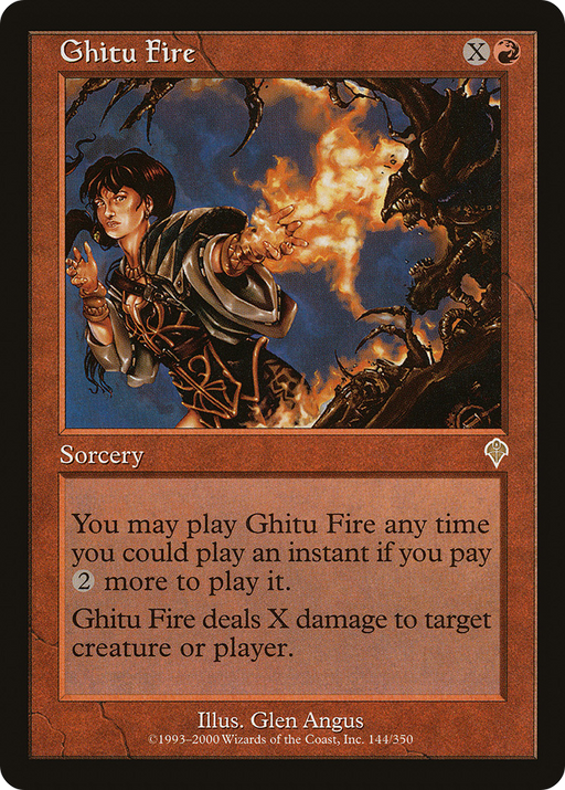 Ghitu Fire (INV-144) [Invasion] MTG Single Wizards of the Coast