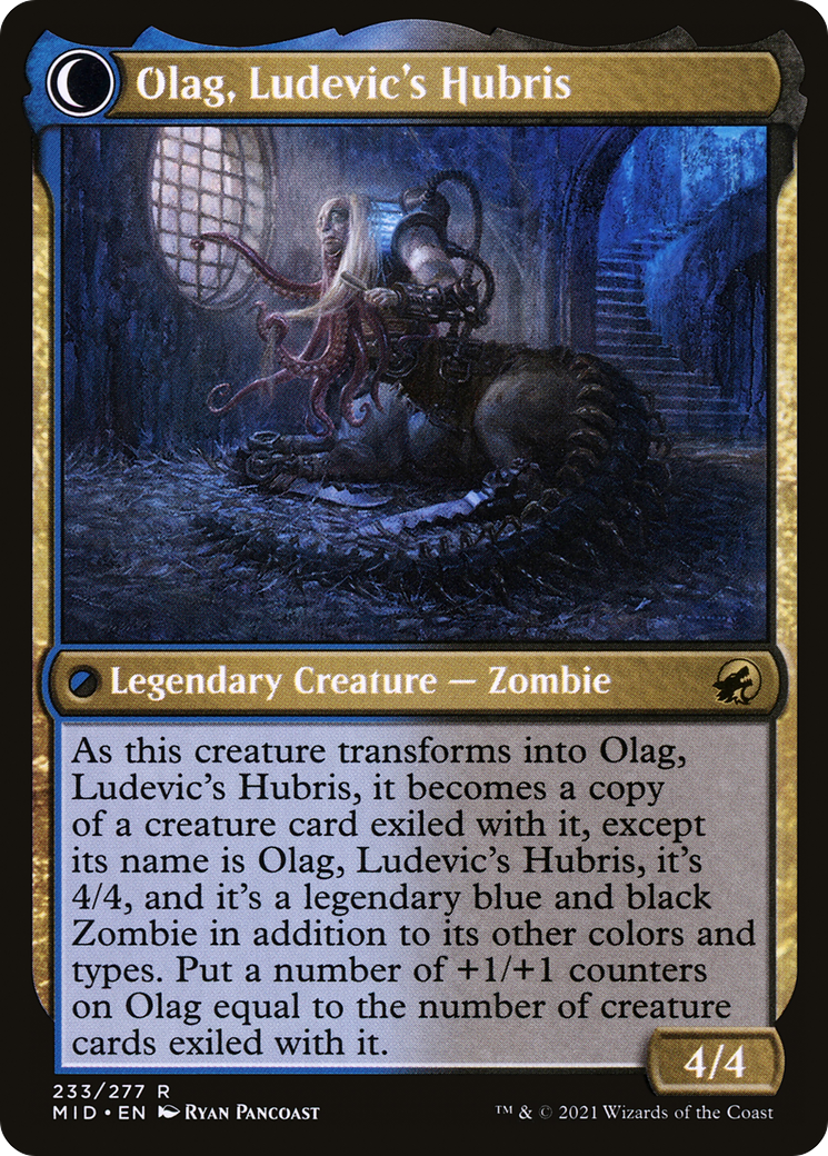 Ludevic, Necrogenius (MID-233) [Innistrad: Midnight Hunt] Foil MTG Single Wizards of the Coast
