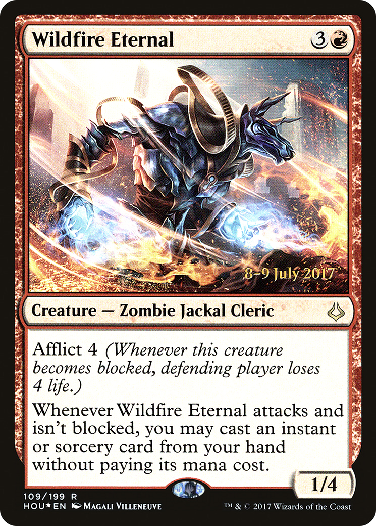 Wildfire Eternal (PRE-109) [Hour of Devastation Promos] Foil MTG Single Wizards of the Coast