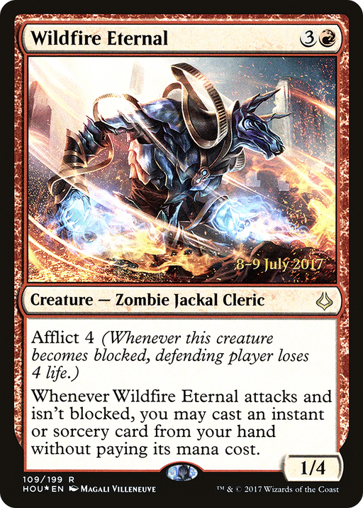 Wildfire Eternal (PRE-109) [Hour of Devastation Promos] Foil MTG Single Wizards of the Coast