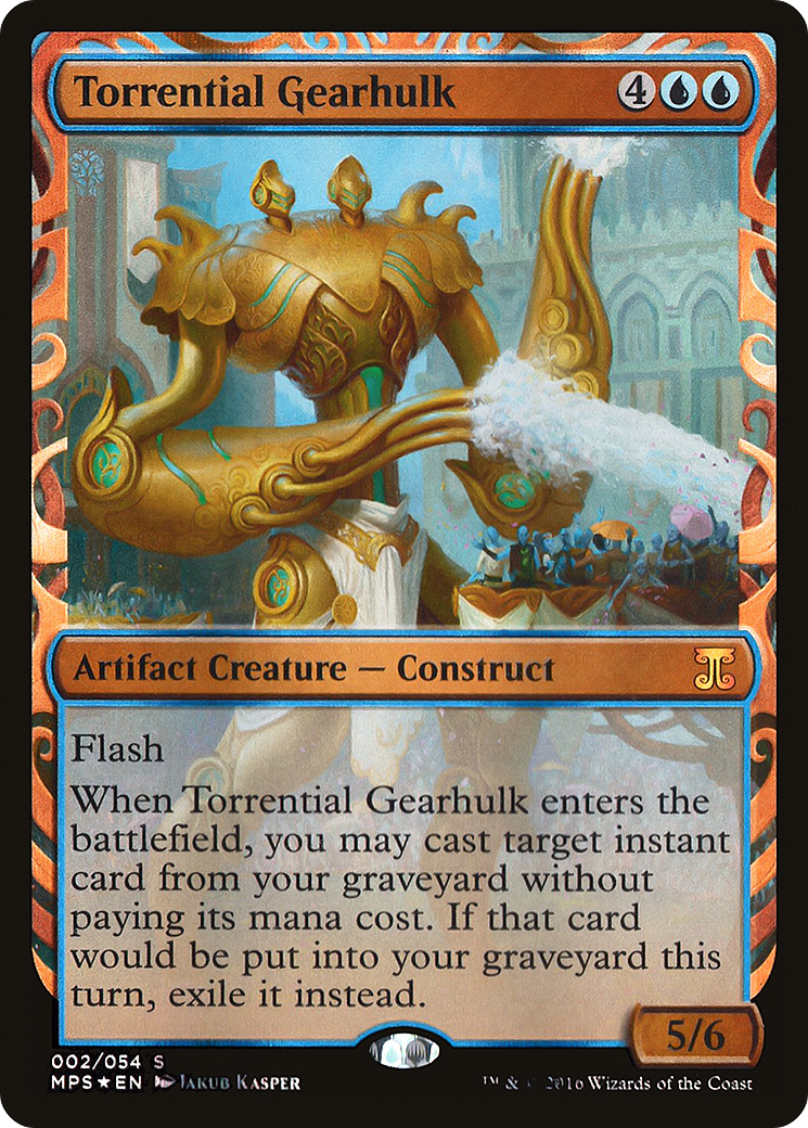 Torrential Gearhulk [Kaladesh Inventions] MTG Single Magic: The Gathering