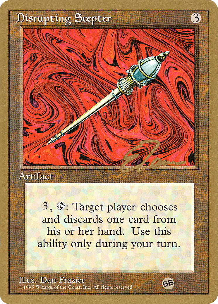 Disrupting Scepter (WCD-ET316SB) [Misc] Pro Tour Collector Set MTG Single Wizards of the Coast