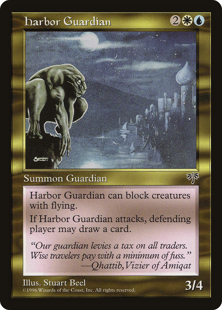Harbor Guardian (MIR-266) [Mirage] MTG Single Wizards of the Coast
