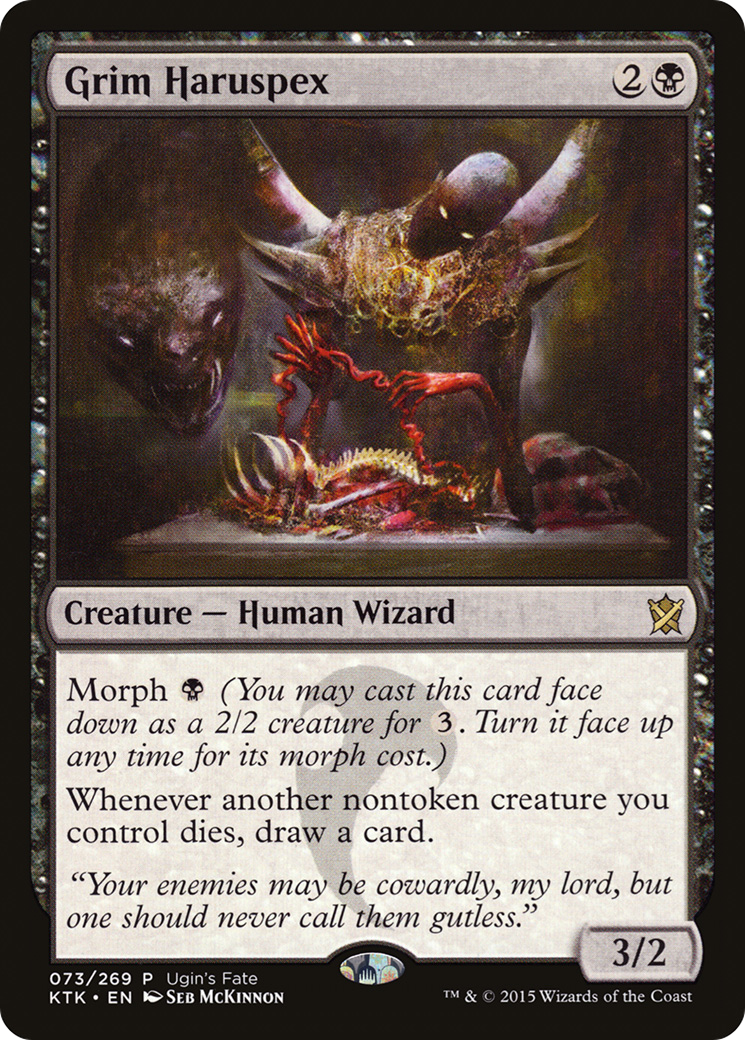 Grim Haruspex (FRF_UGIN-073) [Ugin's Fate] MTG Single Wizards of the Coast