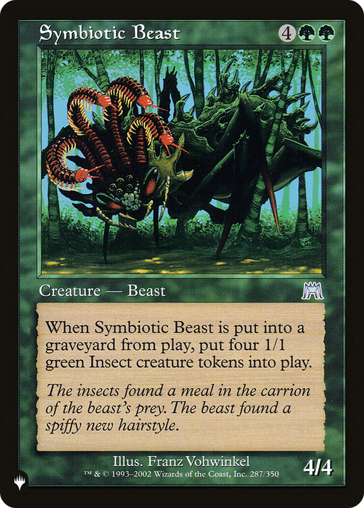 Symbiotic Beast (LIST-ONS-287) [Mystery Booster] The List MTG Single Wizards of the Coast