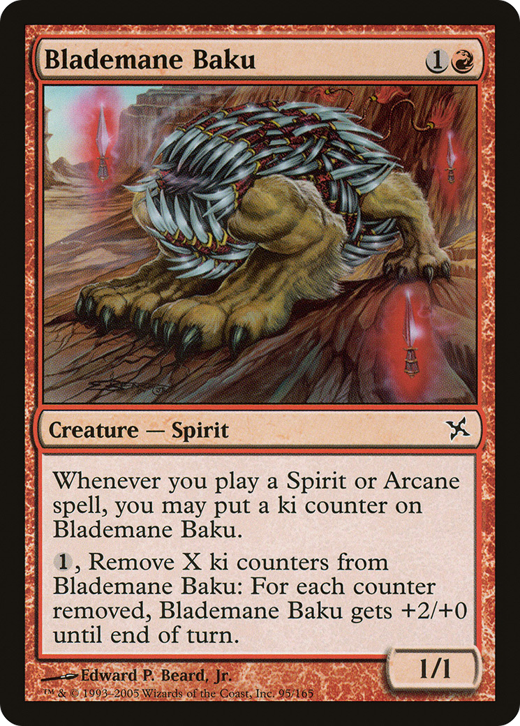 Blademane Baku (BOK-095) [Betrayers of Kamigawa] Foil MTG Single Wizards of the Coast