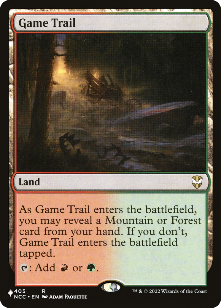 Game Trail (LIST-NCC-405) [Mystery Booster] The List MTG Single Wizards of the Coast