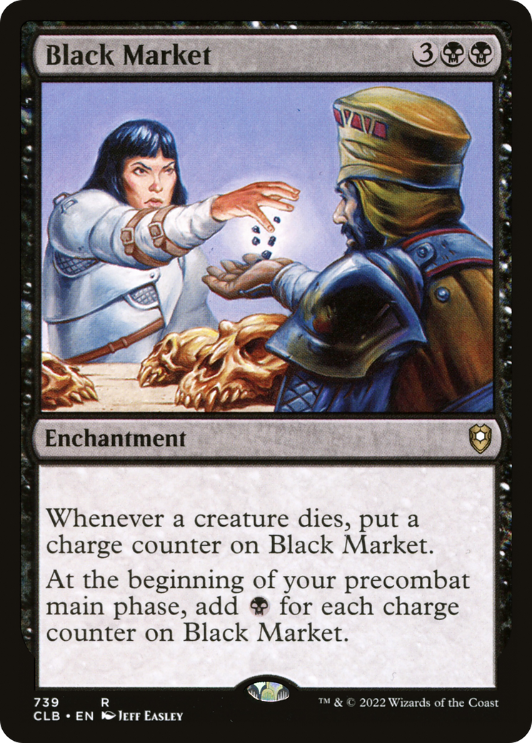 Black Market (CLB-739) [Commander Legends: Battle for Baldur's Gate] MTG Single Wizards of the Coast