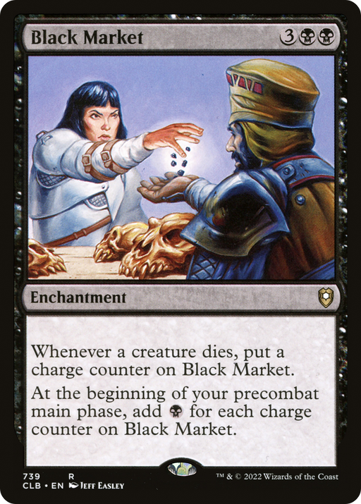 Black Market (CLB-739) [Commander Legends: Battle for Baldur's Gate] MTG Single Wizards of the Coast