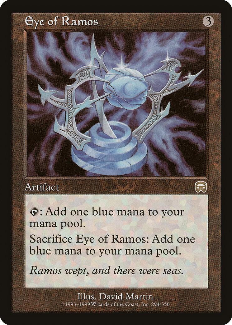 Eye of Ramos (MMQ-291) [Mercadian Masques] Foil MTG Single Wizards of the Coast