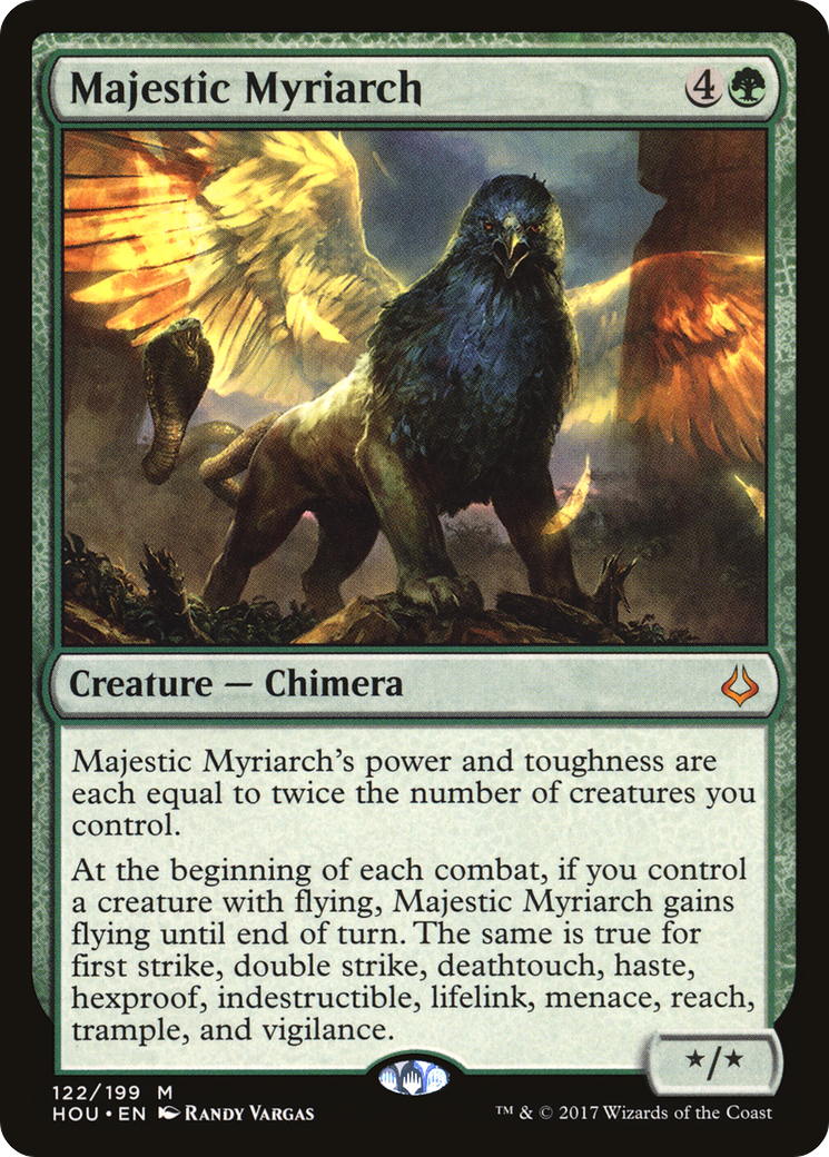 Majestic Myriarch (HOU-122) [Hour of Devastation] Foil MTG Single Wizards of the Coast