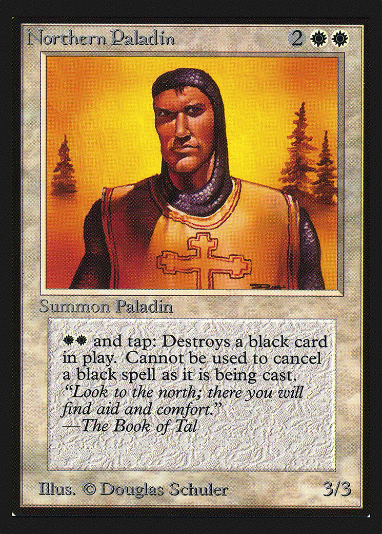 Northern Paladin (IED-030) [Intl. Collectors' Edition] MTG Single Wizards of the Coast