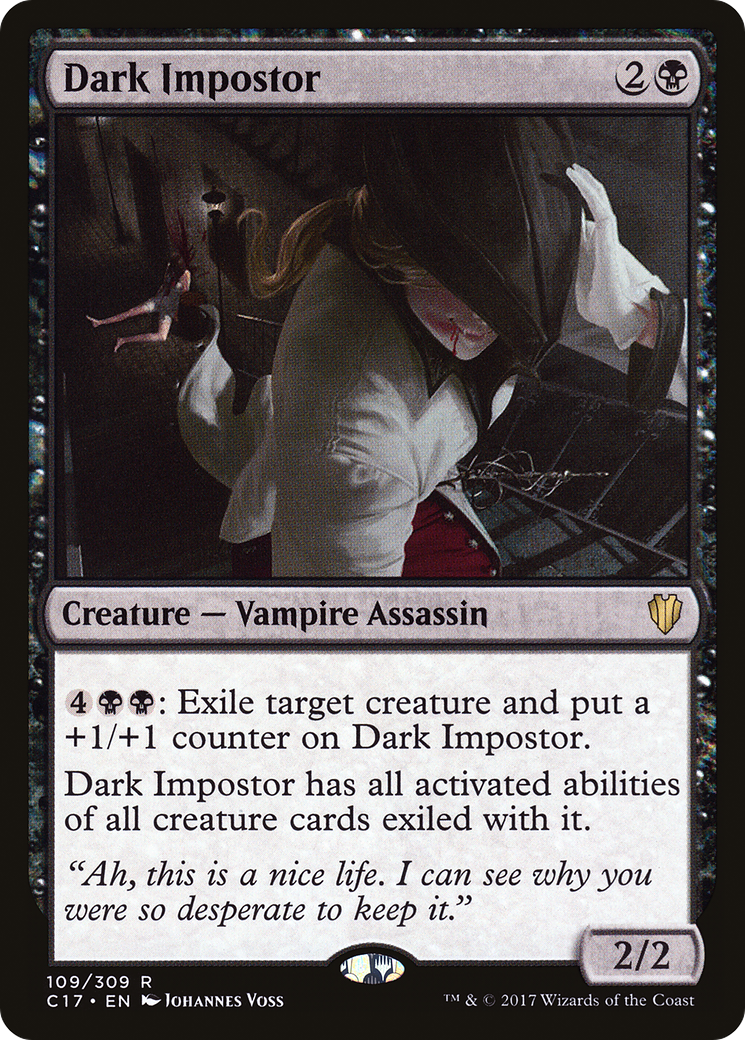 Dark Impostor (C17-109) [Commander 2017] MTG Single Wizards of the Coast