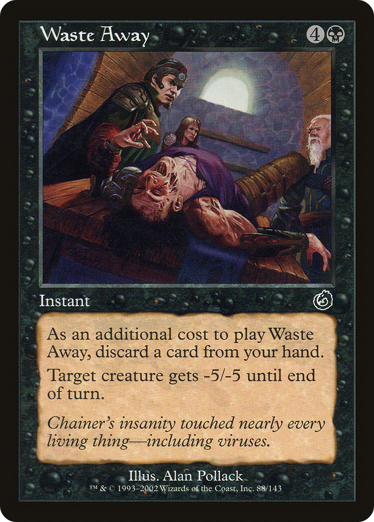 Waste Away (TOR-088) [Torment] MTG Single Wizards of the Coast