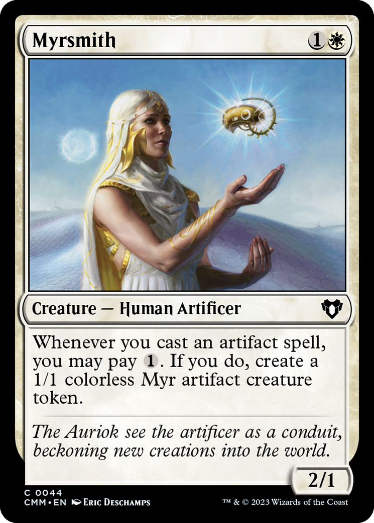 Myrsmith (CMM-044) [Commander Masters] Foil MTG Single Wizards of the Coast
