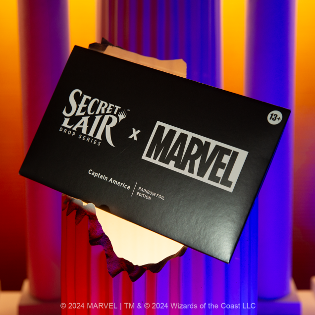Secret Lair: Drop Series - Marvel's Captain America (Foil Edition) MTG Sealed Magic: The Gathering
