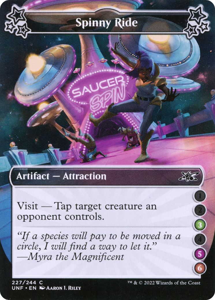Spinny Ride (UNF-227E) [Unfinity] MTG Single Wizards of the Coast