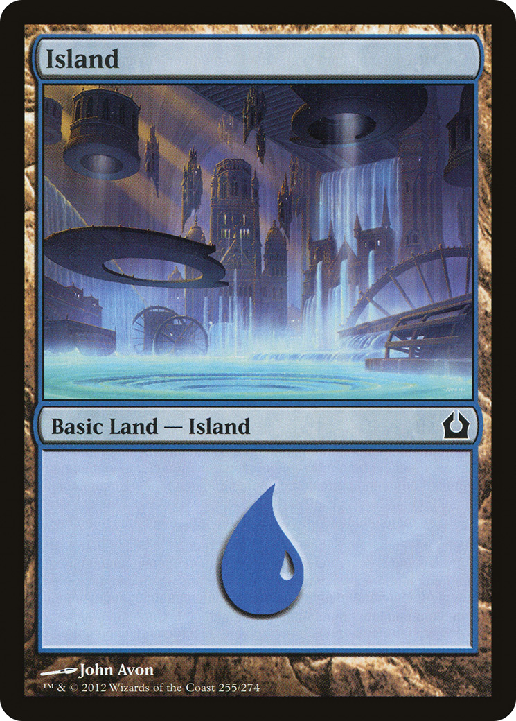 Island (RTR-255) [Return to Ravnica] Foil MTG Single Wizards of the Coast
