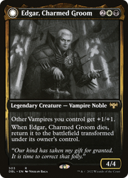 Edgar, Charmed Groom // Edgar Markov's Coffin (DBL-503) [Innistrad: Double Feature] MTG Single Wizards of the Coast