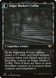 Edgar, Charmed Groom // Edgar Markov's Coffin (DBL-503) [Innistrad: Double Feature] Foil MTG Single Wizards of the Coast