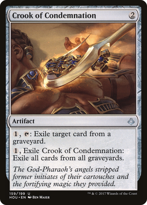 Crook of Condemnation (HOU-159) [Hour of Devastation] Foil MTG Single Wizards of the Coast