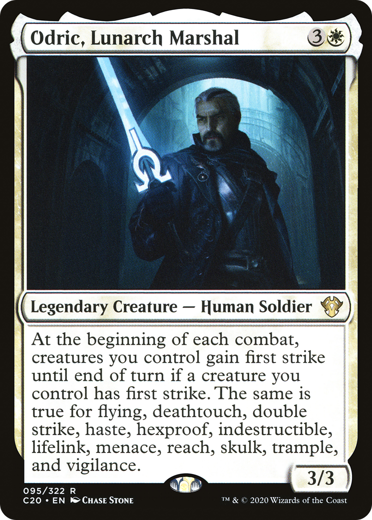 Odric, Lunarch Marshal (C20-095) [Commander 2020] MTG Single Wizards of the Coast