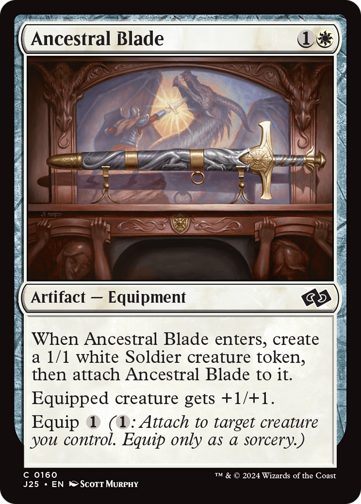 Ancestral Blade (J25-160) [Foundations Jumpstart] MTG Single Wizards of the Coast
