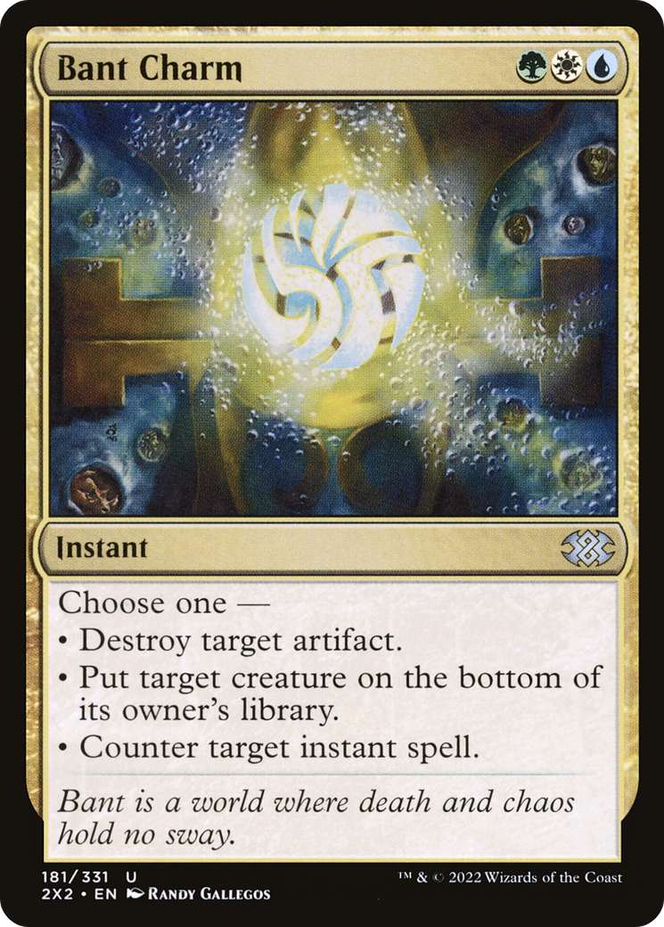Bant Charm (2X2-181) [Double Masters 2022] MTG Single Wizards of the Coast