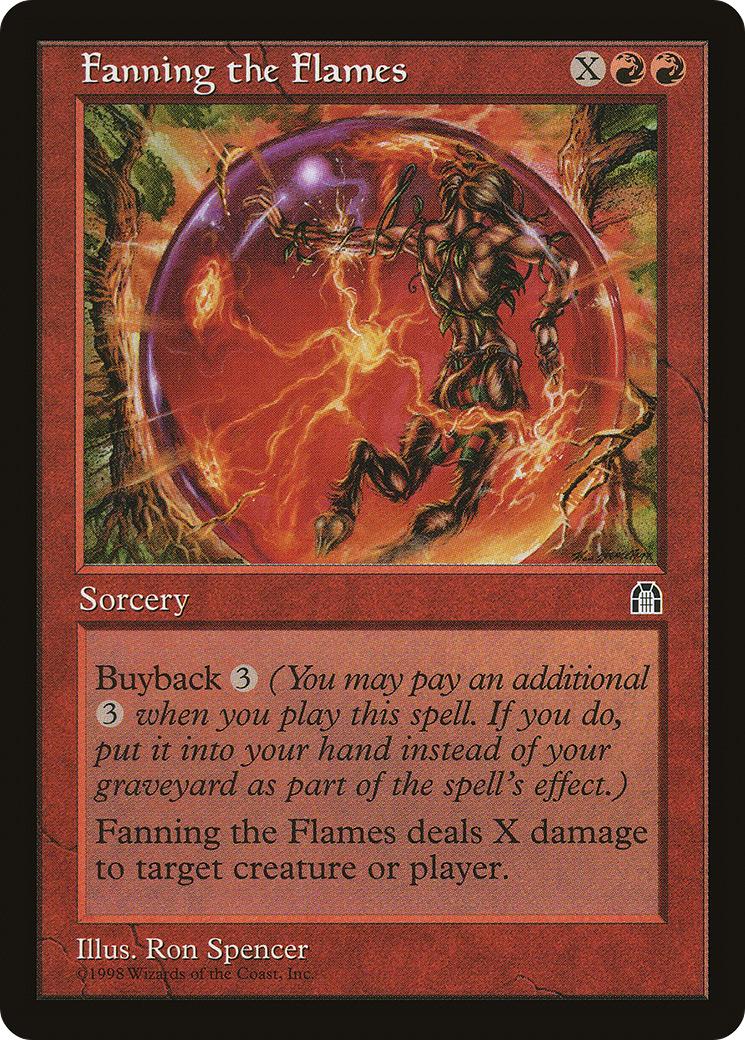 Fanning the Flames (STH-080) [Stronghold] MTG Single Wizards of the Coast