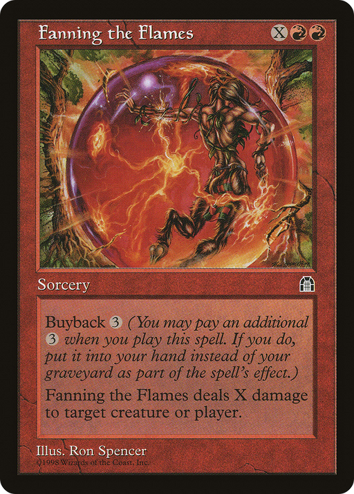 Fanning the Flames (STH-080) [Stronghold] MTG Single Wizards of the Coast