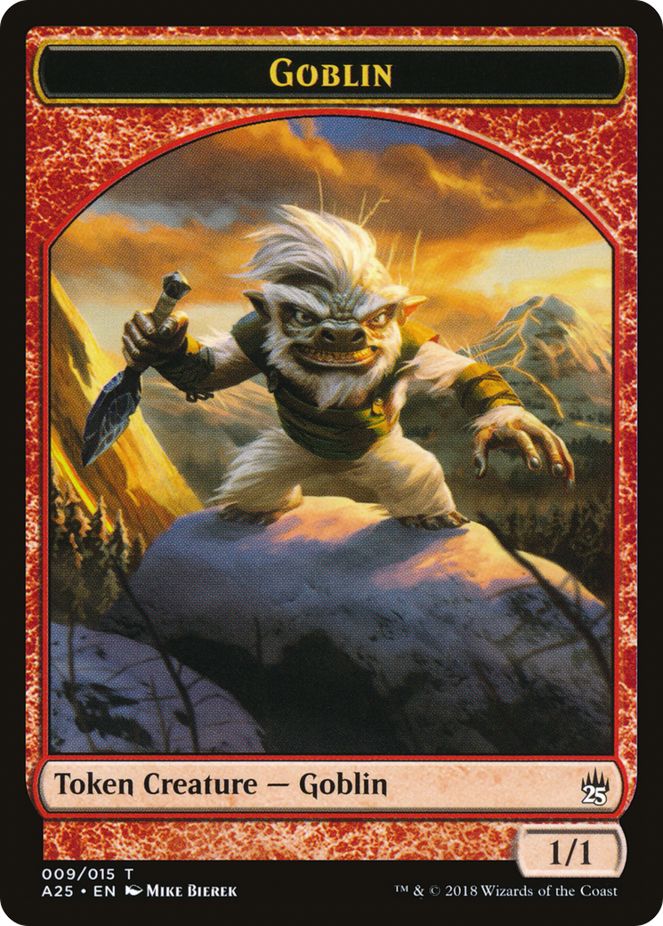 Goblin Token (009) (A25-009) [Tokens] Masters 25 Tokens MTG Single Wizards of the Coast