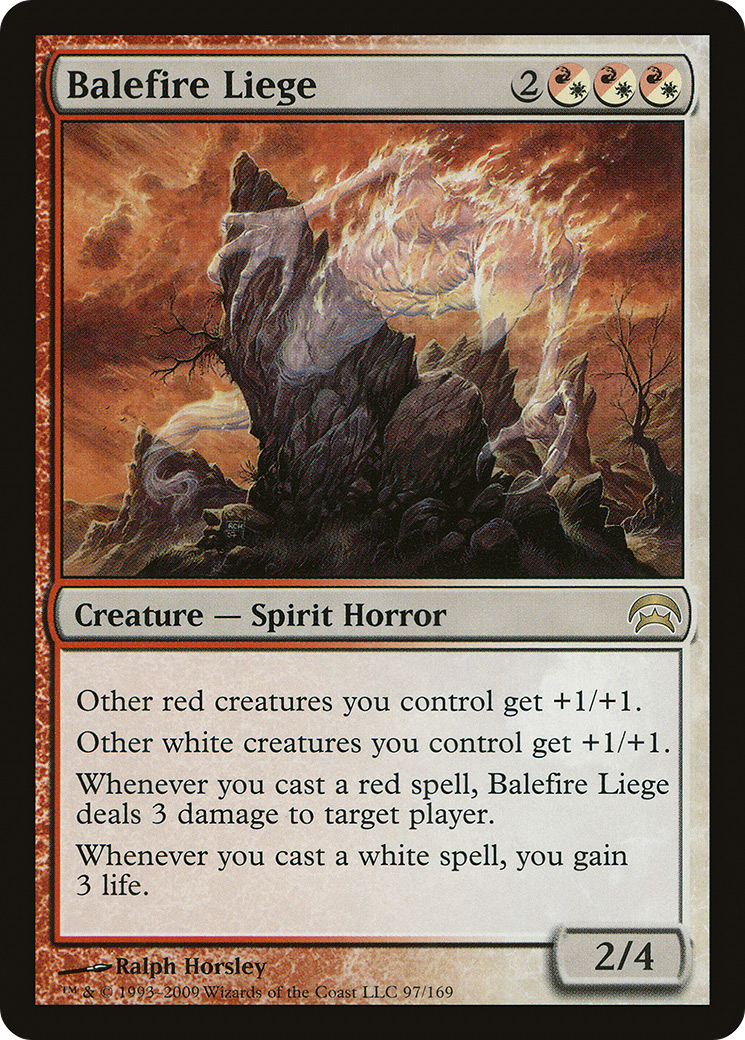 Balefire Liege (HOP-097) [Misc] Planechase MTG Single Wizards of the Coast