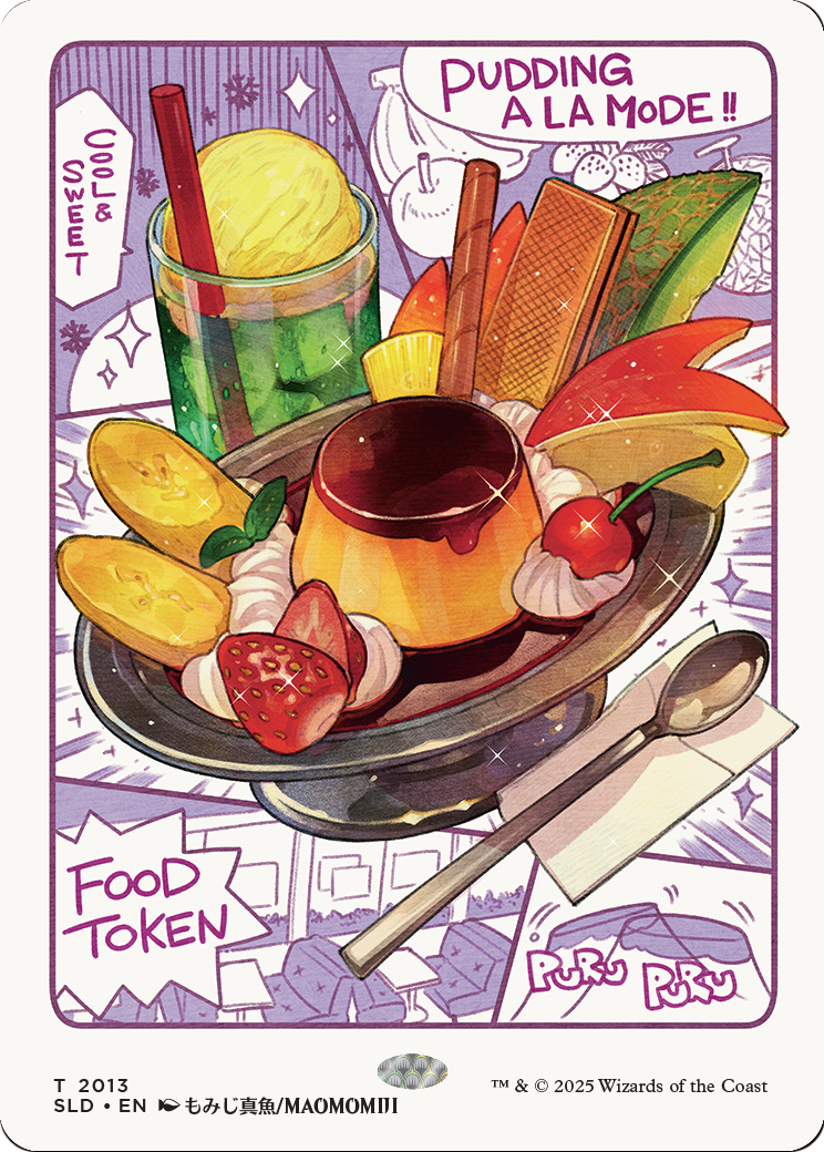 Food Token (2013) (SLD-2013) [Secret Lair] Drop MTG Single Wizards of the Coast