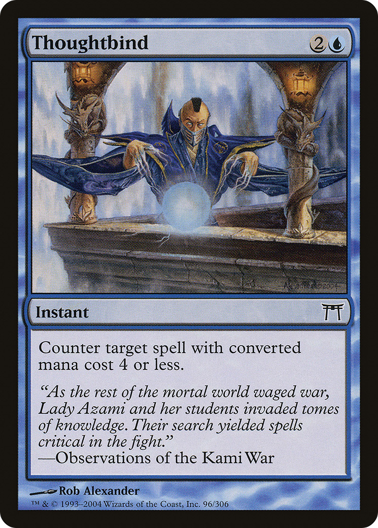 Thoughtbind (CHK-096) [Champions of Kamigawa] MTG Single Wizards of the Coast