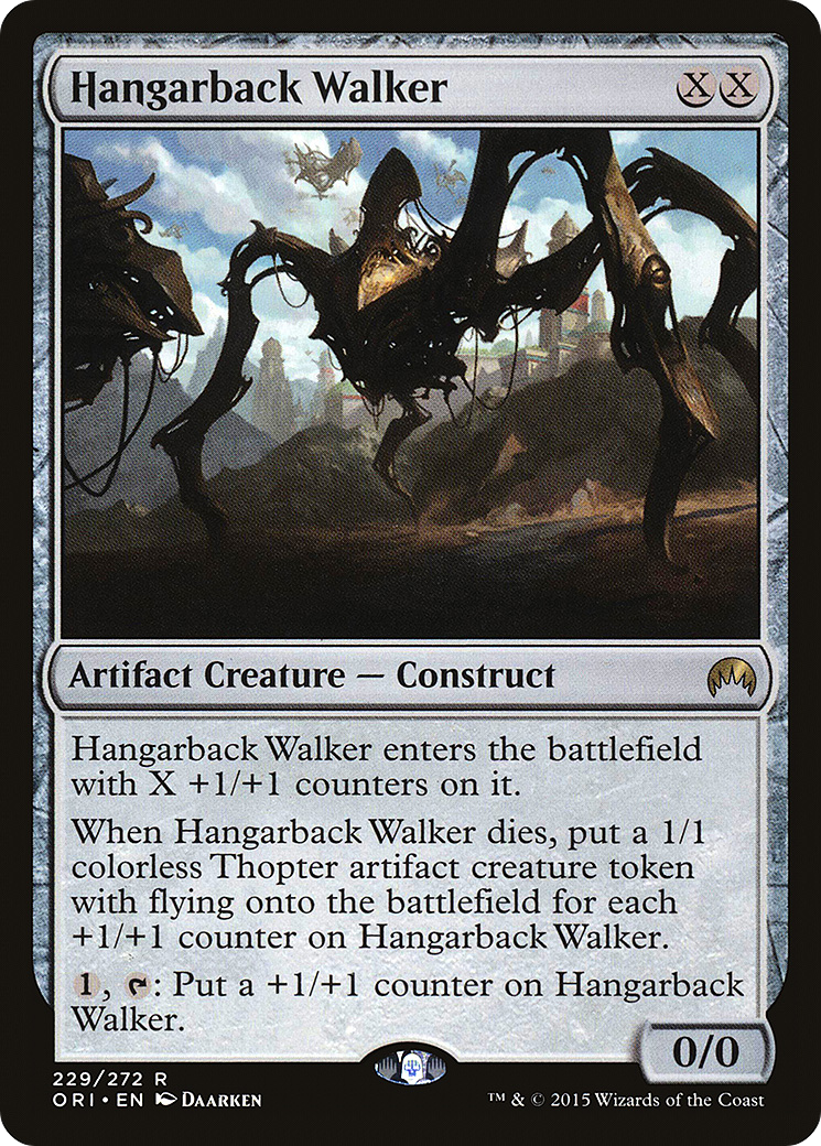 Hangarback Walker (ORI-229) [Magic Origins] Foil MTG Single Wizards of the Coast