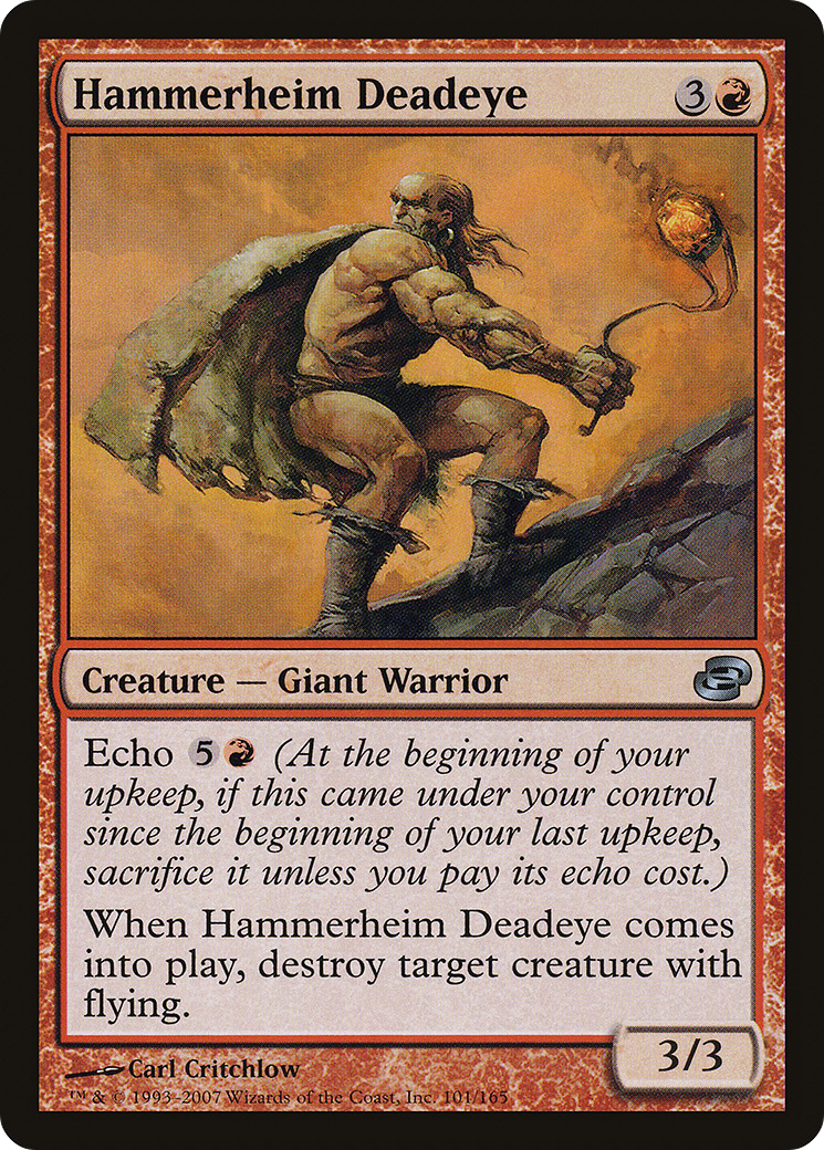 Hammerheim Deadeye (PLC-101) [Planar Chaos] Foil MTG Single Planar Chaos