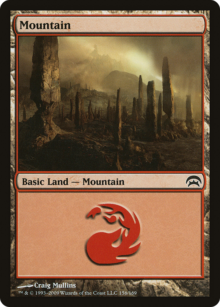 Mountain (156) (HOP-156) [Misc] Planechase MTG Single Wizards of the Coast