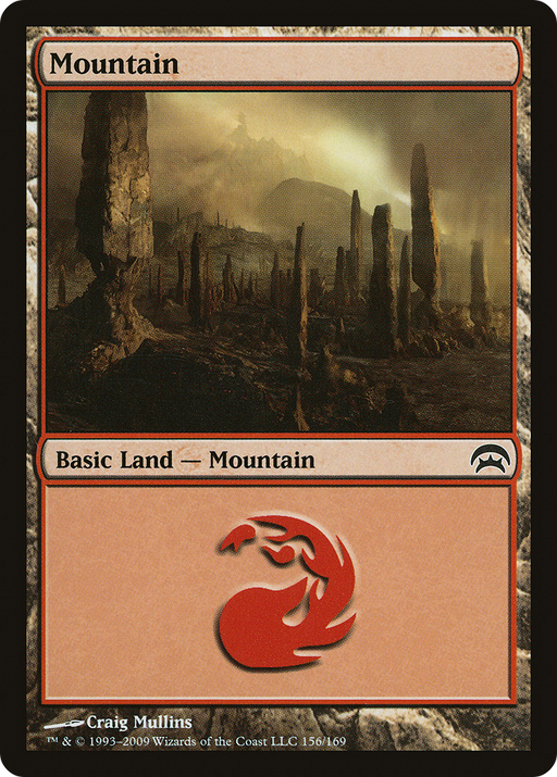 Mountain (156) (HOP-156) [Misc] Planechase MTG Single Wizards of the Coast