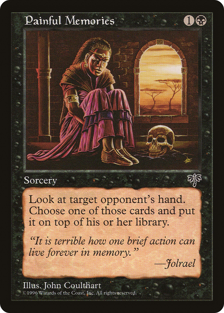 Painful Memories (MIR-133) [Mirage] MTG Single Wizards of the Coast