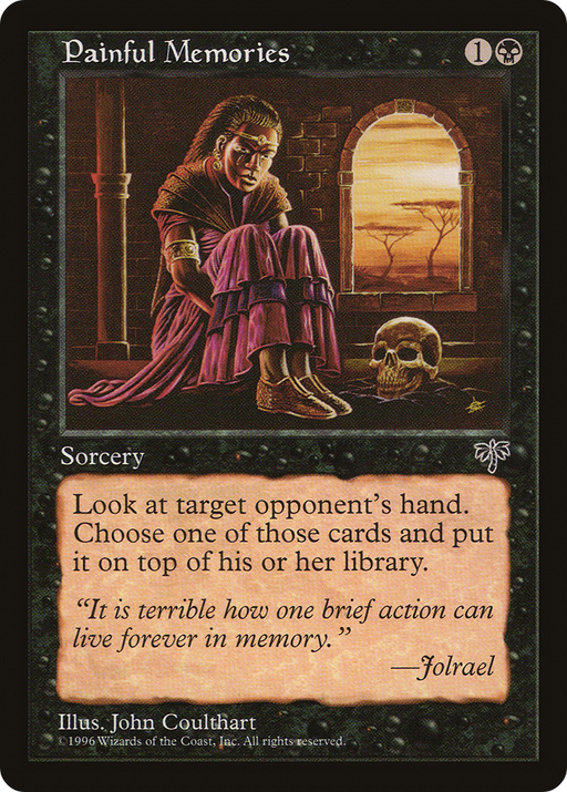 Painful Memories (MIR-133) [Mirage] MTG Single Wizards of the Coast
