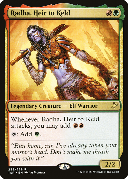 Radha, Heir to Keld (TSR-259) [Time Spiral Remastered] MTG Single Wizards of the Coast