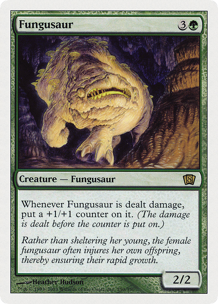 Fungusaur (8ED-250) [8th Edition] MTG Single Wizards of the Coast