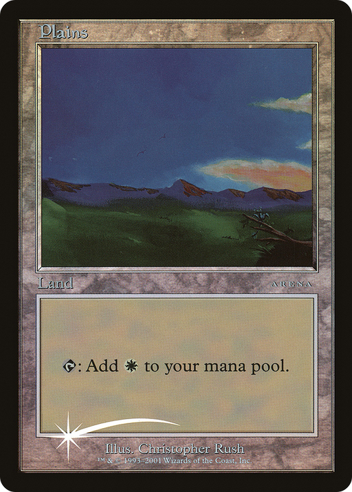 Plains (ARENA-007) [Misc] Arena League 2001 Foil MTG Single Wizards of the Coast