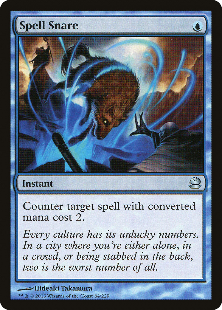 Spell Snare (MMA-064) [Modern Masters] MTG Single Wizards of the Coast