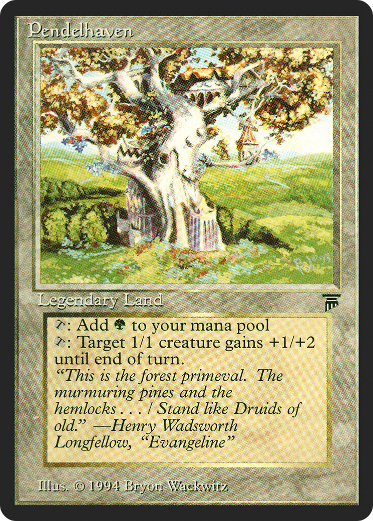 Pendelhaven (LEG-305) [Oldschool] Legends MTG Single Wizards of the Coast