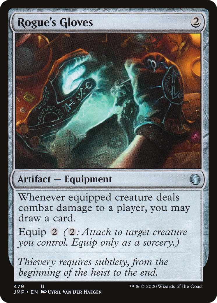 Rogue's Gloves (JMP-479) [Jumpstart] MTG Single Wizards of the Coast