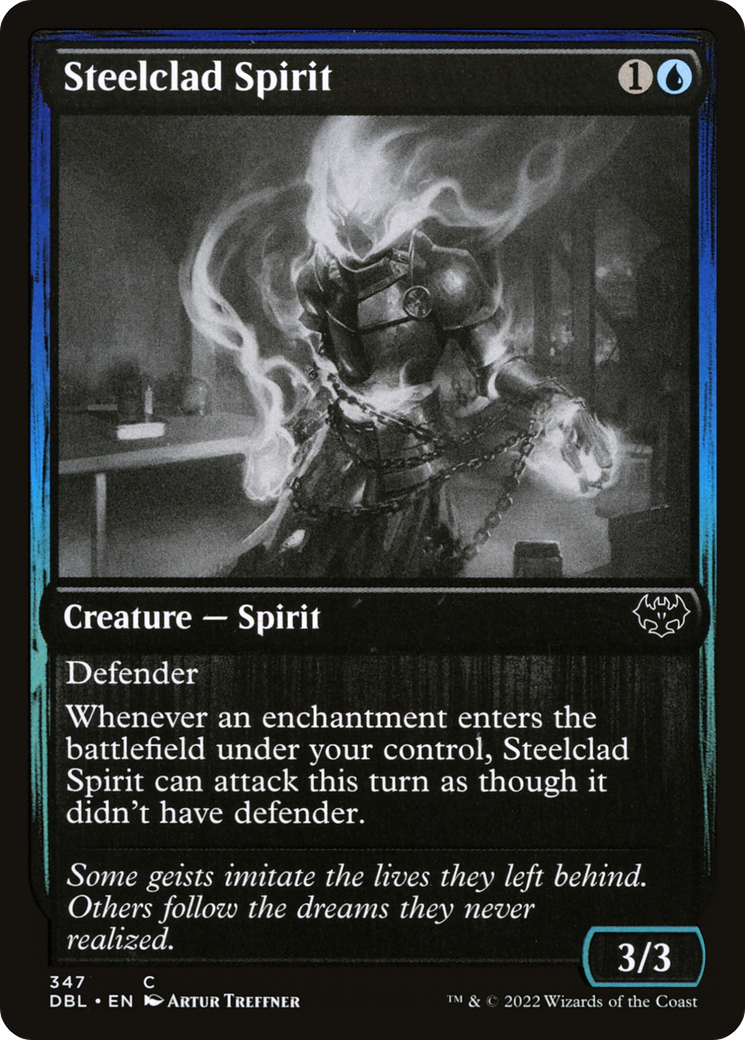 Steelclad Spirit (DBL-347) [Innistrad: Double Feature] MTG Single Wizards of the Coast